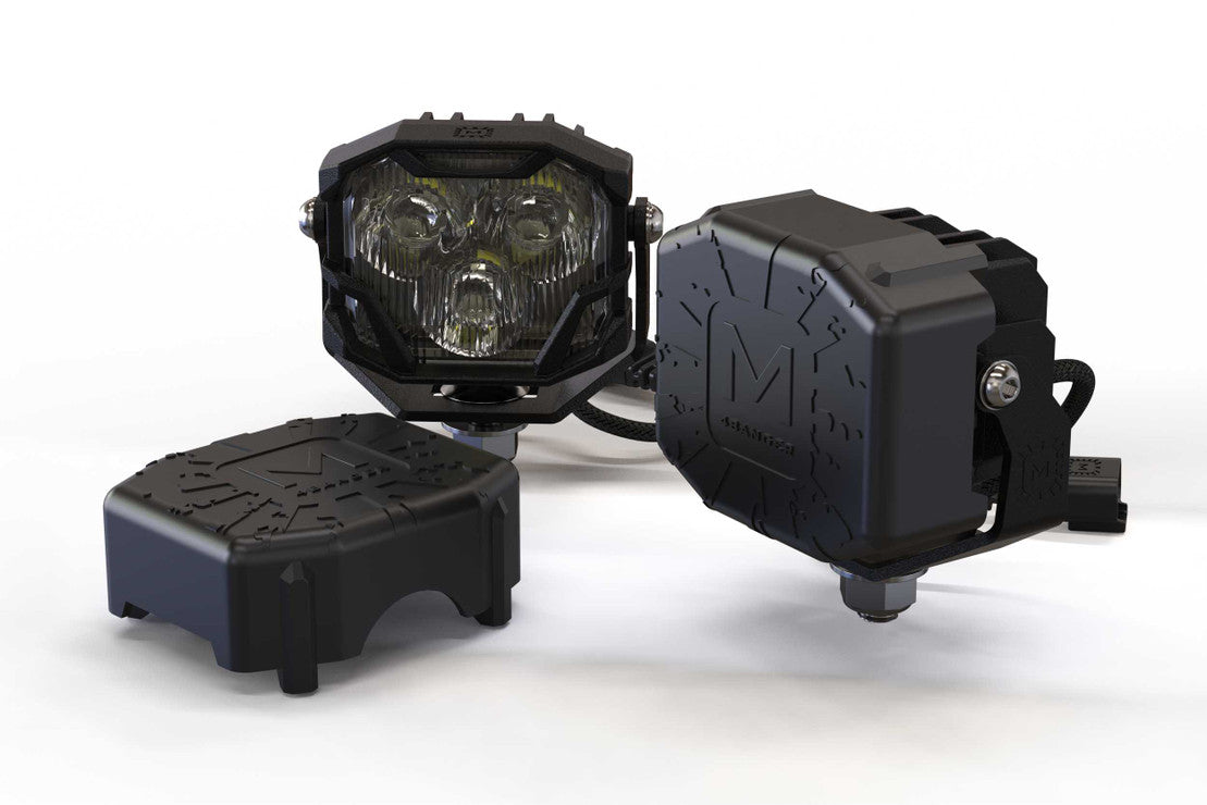 Morimoto 4Banger Flush Mount Universal Blackout Covers Fog Lights BAF055