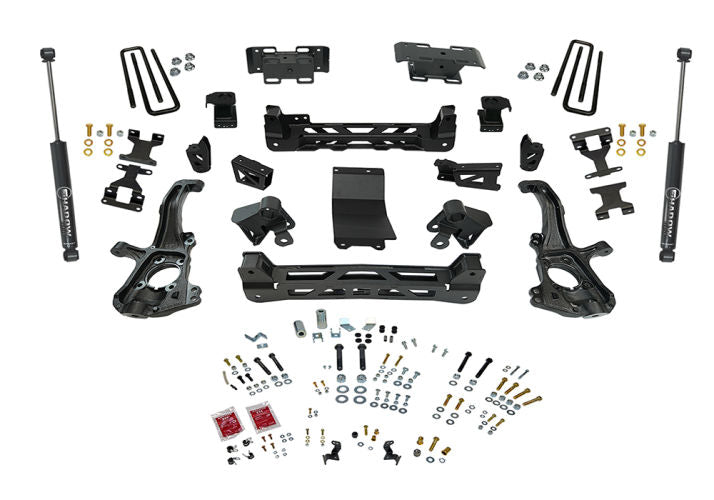 Superlift 2020-2022 Chevrolet Silverado GMC Sierra 2500 3500 HD 2WD 4WD 6" Suspension Lift Kit With Bilstein Shocks K255