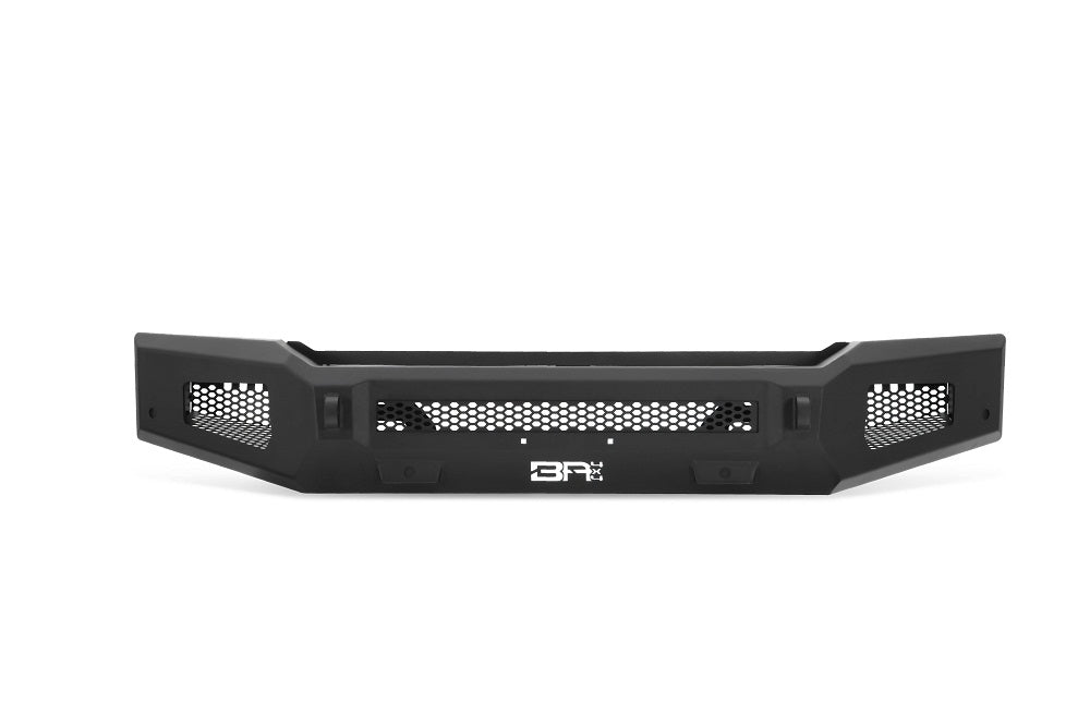 Body Armor 2019-2022 Chevrolet Silverado 1500 Ambush Series Front Bumper Non-Winch Black GM-19344