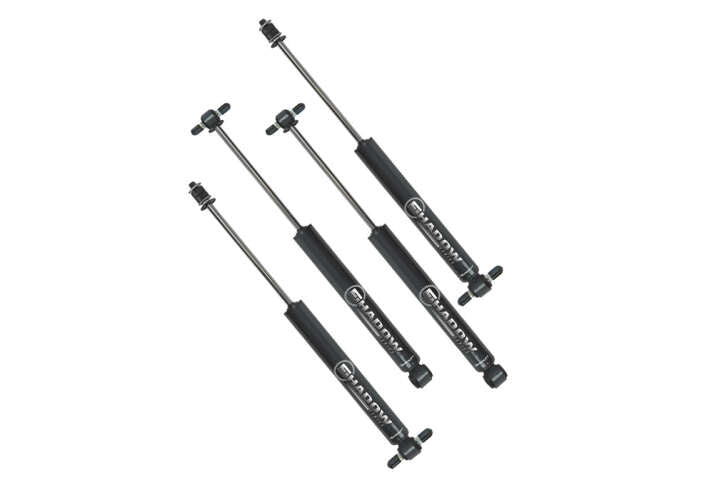 Superlift 1984-2001 Jeep Cherokee XJ 2WD 4WD 2.5" Suspension Lift Kit with Superlift Shadow Shock Pack 84044/86040X4