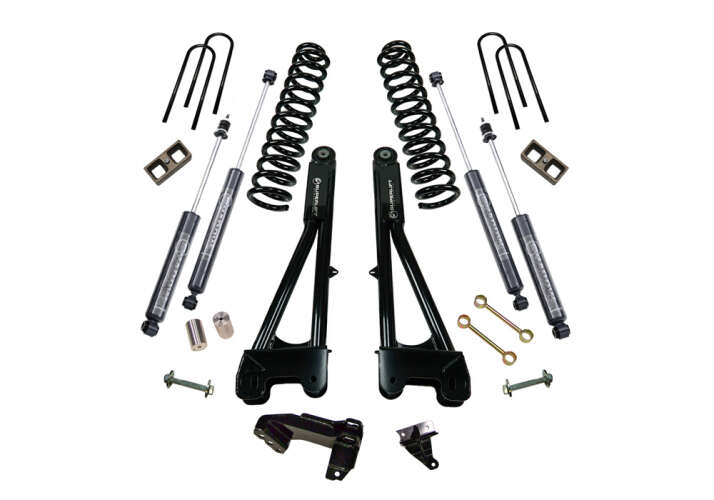 SUPERLIFT 2008-2010 Ford F-250 F-350 Super Duty 4WD Dsl with Replacement Radius Arms With Bilstein Shocks  Lift Kit 4" K981B