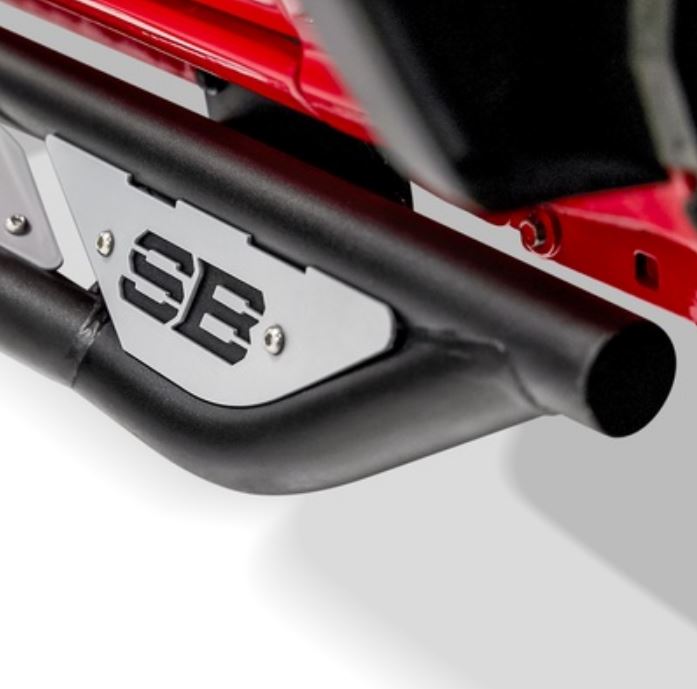 Smittybilt 2021-2023 Ford Bronco 4 Door Apollo Rock Sliders With Steps 78734