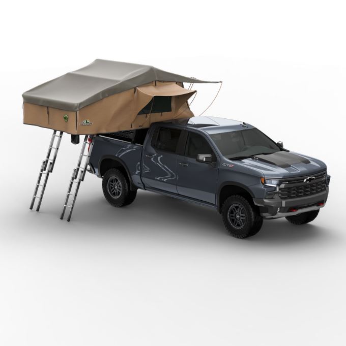 Tuff Stuff Elite Overland Roof Top Tent & Annex Room 5 Person Tan TS-RTT-ANX-ELT