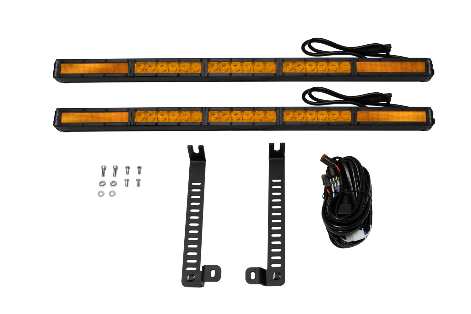 Diode Dynamics 2014-2019 Toyota 4Runner SS30 Dual Stealth Amber Combo LED Light Kit DD6765