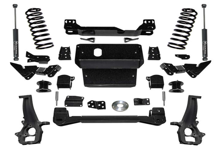 Superlift 2009-2011 Dodge Ram 1500 4WD 4in Suspension Lift Kit With Superlift Shocks K1017/86040X4