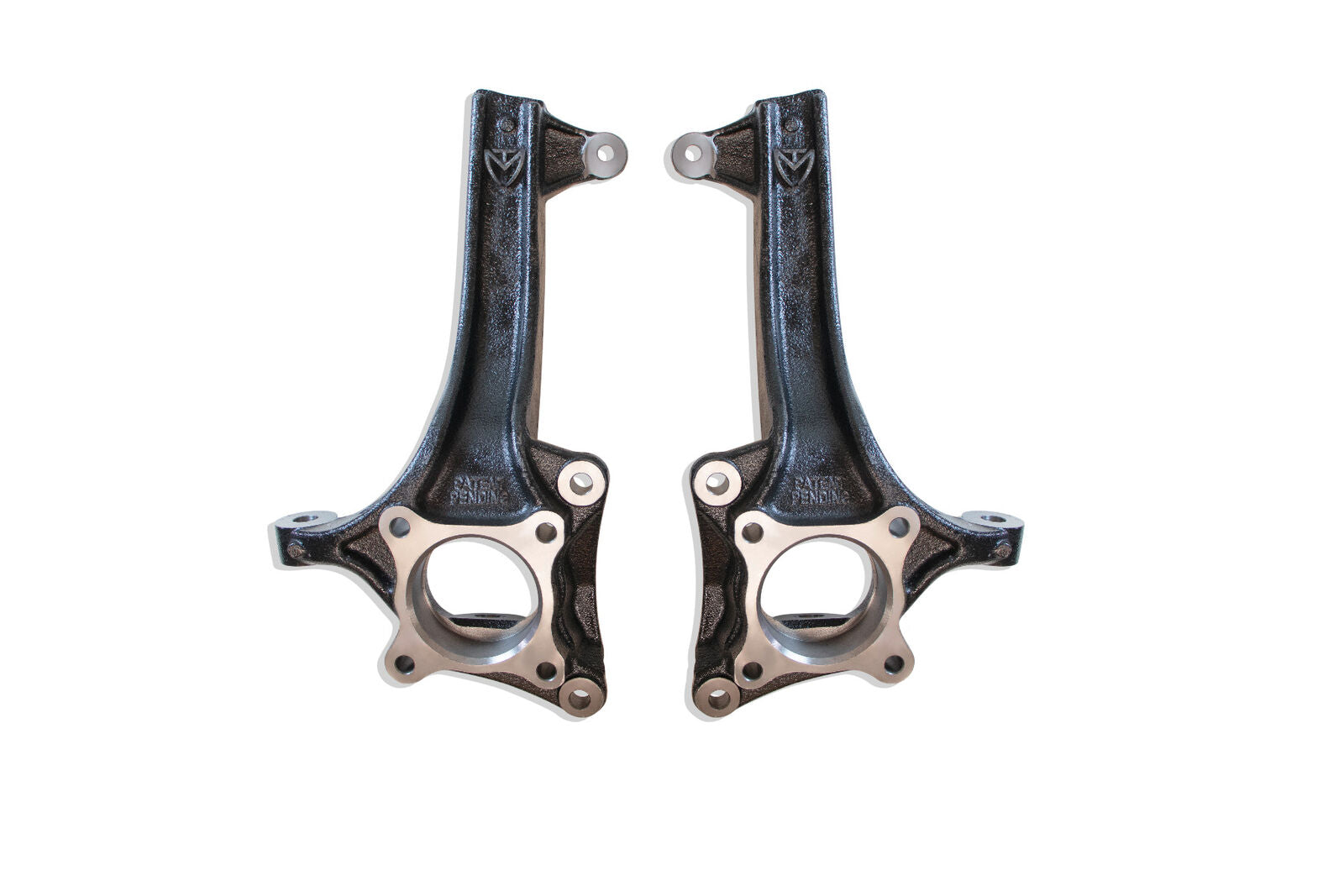 MaxTrac Suspension 2021-2025 Ford F-150 2WD 4" Lift Spindles With Brake Lines 704140