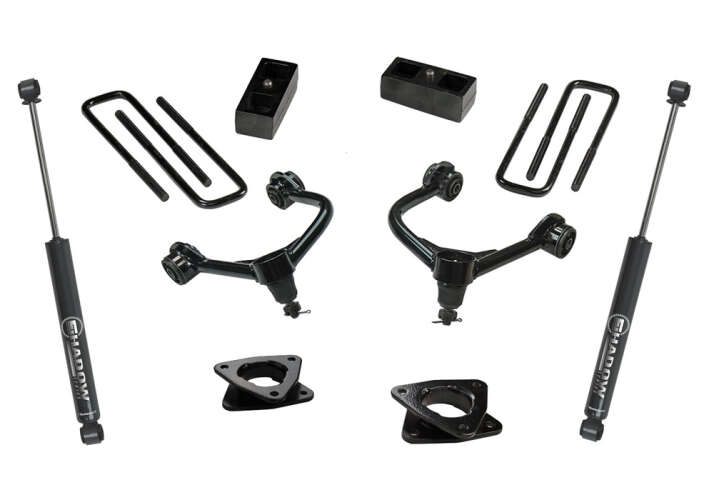 SUPERLIFT 2019-2022 Chevrolet Silverado 1500 GMC Sierra 1500 2004-2022 Nissan Titan 2WD/4WD 3 Inch Lift Kit 6210