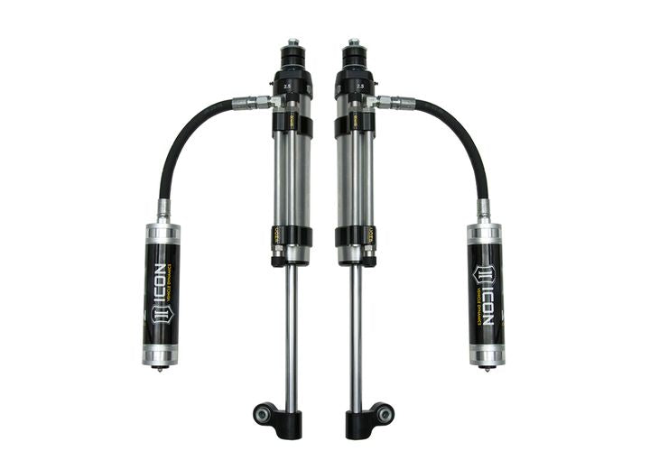 ICON Vehicle Dynamics 2005-2020 Toyota Tacoma Rxt Rear 2.5 Omega Rempte Reservoir Shock Pair 59926P