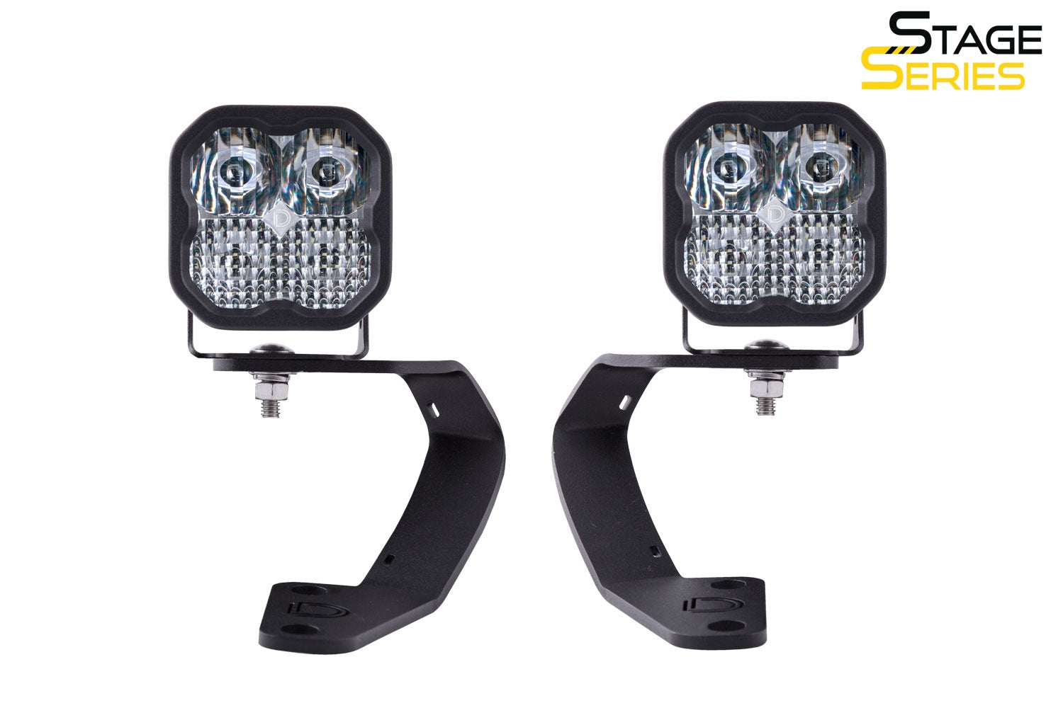 Diode Dynamics 2010-2021 Toyota 4Runner 5th Gen SS3 Sport White Combo LED Ditch Light Kit DD6746