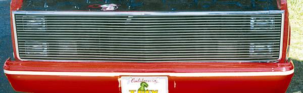 T-Rex 1981-1988 Chevrolet Blazer Aluminum Polished PU Phantom Billet Grille 20010