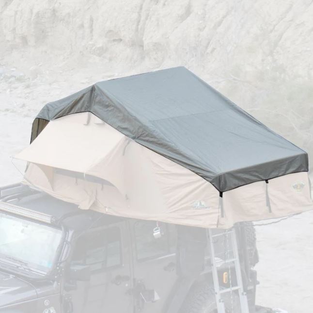 Tuff Stuff 65" Ranger Overland Roof Top Tent Xtreme Weather Cover Silver TS-RTT-EWC-RAN-65