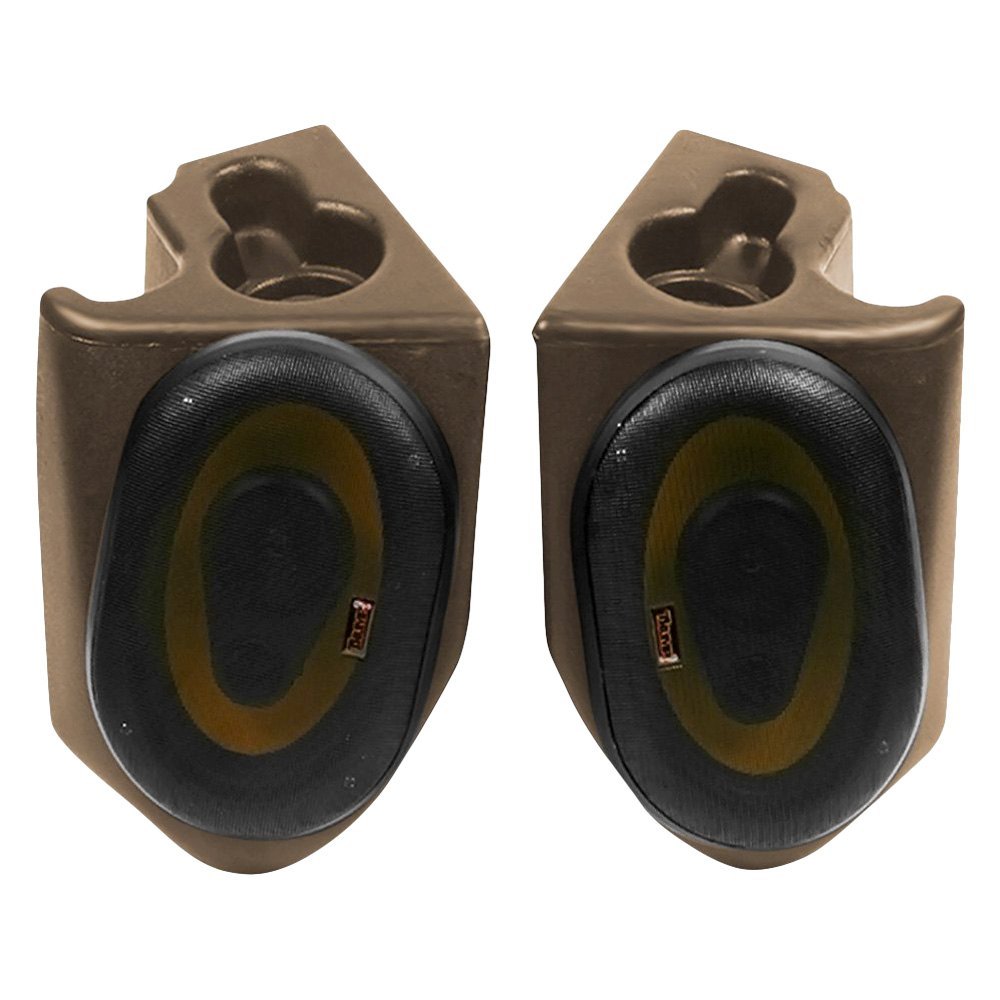 VDP 1976-1995 Jeep Wrangler CJ YJ Sound Wedge With Speakers In Spice 53317