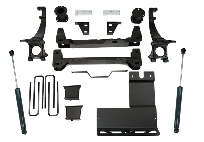 Superlift 2016-2022 Toyota Tacoma 2WD 4WD 4.5" Lift Kit with Shadow Series Shocks K252