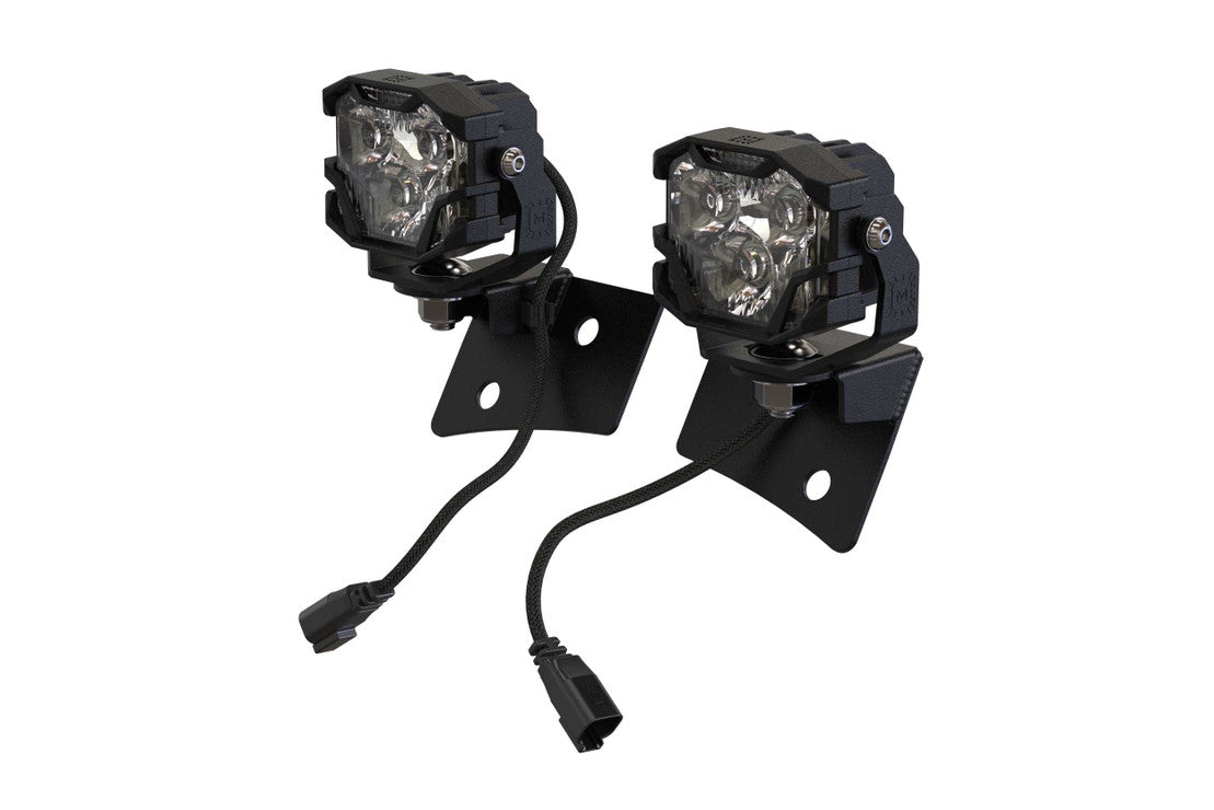 Morimoto 2007-2018 Jeep Wrangler JK 4Banger LED A-Pillar System BAF035