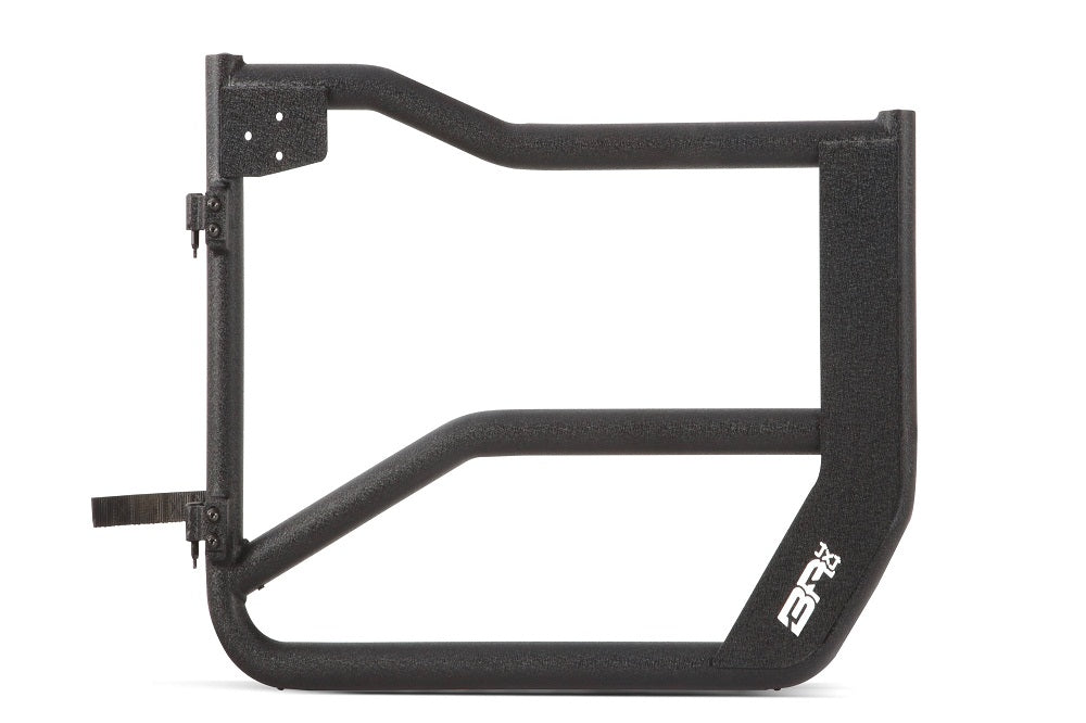 Body Armor 2018-2023 Jeep Wrangler JL 2019-2023 Gladiator JT Tube Doors Front Pair Black JL-6154