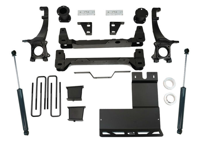 Superlift 2005-2015 Toyota Tacoma 2WD 4WD 6" Lift Kit with Shadow Shocks K251