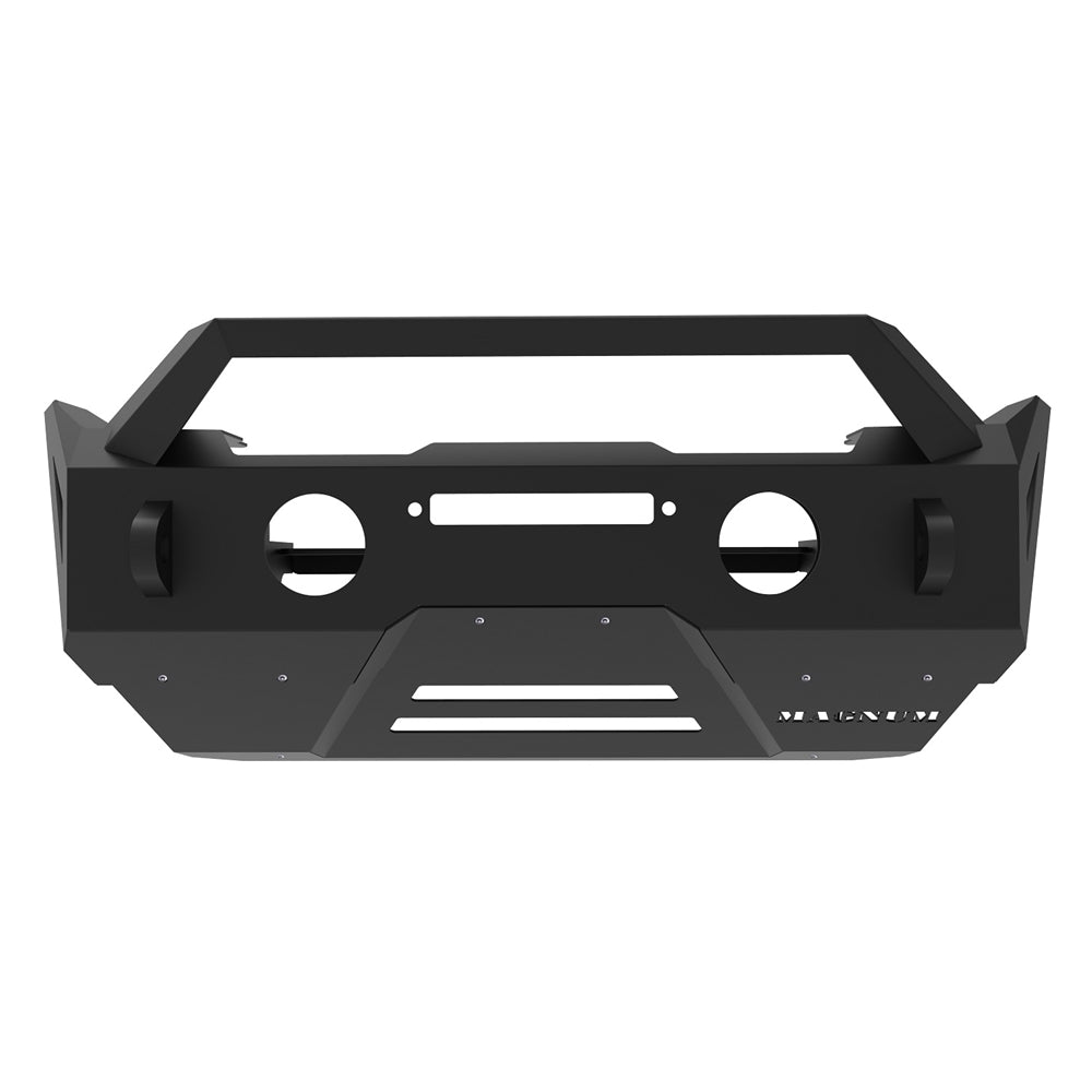 Raptor Series 2020-2023 Jeep Gladiator 2019-2023 Jeep Wrangler 2018 Jeep Wrangler JL Stubby Style Front Magnum RT Bumpers FBM22JPN-RT