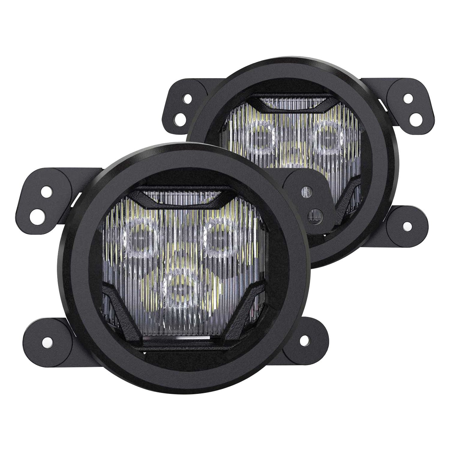 Morimoto 2014-2017 Jeep Cherokee 2011-2013 Jeep Grand Cherokee 2007-2017 Jeep Wrangler Type M Fog Light Location Mounts BAF023