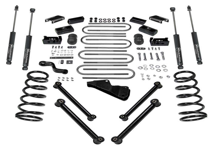 SUPERLIFT 2010-2013 Dodge Ram 2500 2010-2014 Ram 3500 Diesel Lift Kit 4 Inch SL Shocks K965