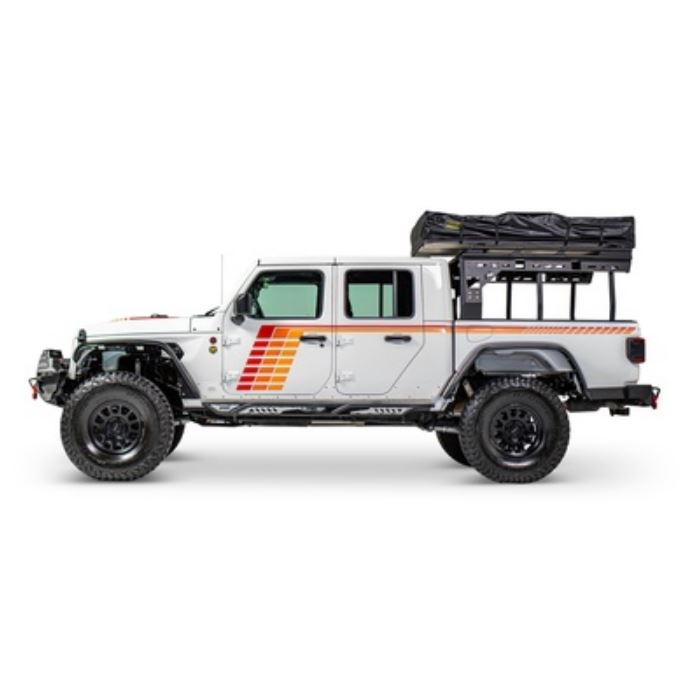 Smittybilt 2020-2023 Jeep Gladiator 4 Door Apollo Rock Sliders With Steps 79734