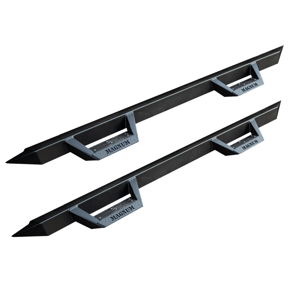 Raptor Series 2005-2022 Toyota Tacoma Magnum RT Drop Steps Black Textured Steel RTS79TY