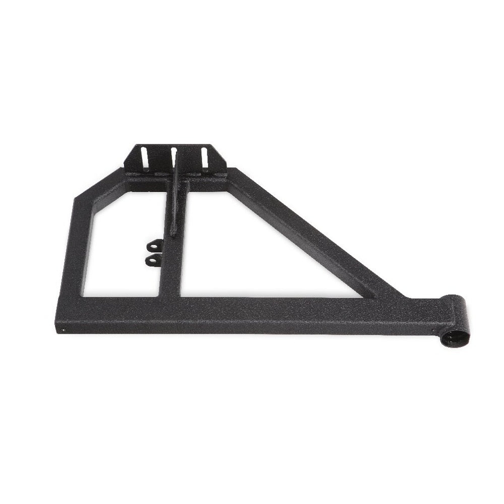 Body Armor 2007-2018 Jeep Wrangler Jk Tire Carrier Single Action Fits Jk-2965 Bumper Black 5297