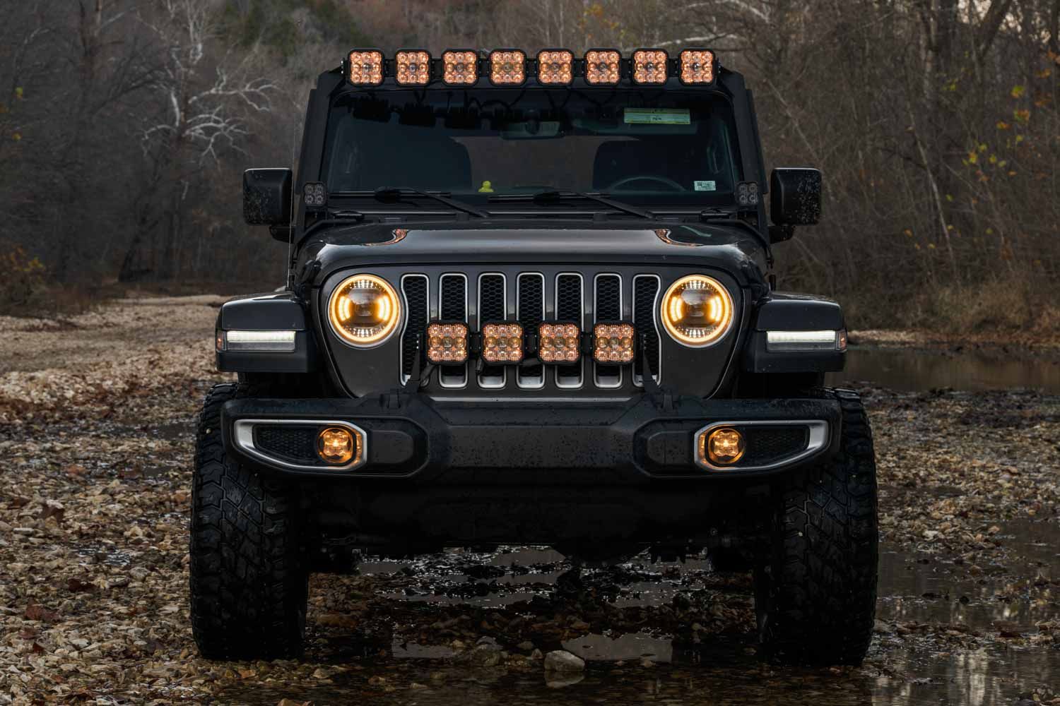 Diode Dynamics 2018-2023 Jeep Wrangler JL Elite Max LED Headlights DD5165