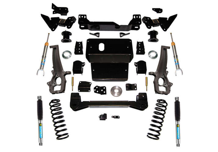 Superlift 2012-2018 Dodge Ram 1500 2019-2021 Ram 1500 Classic 4WD GAS Diesel 6in Suspension Lift Kit With Bilstein Front Struts and Rear Shocks K1020B/86040X4