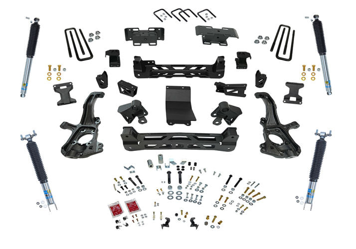 Superlift 2020-2022 Chevrolet Silverado GMC Sierra 2500 3500 HD 2WD 4WD 6" Suspension Lift Kit with Bilstein Shocks K255B
