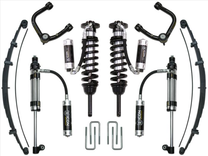 ICON Vehicle Dynamics 2005-2022 Toyota Tacoma 0-3.5" 0-2.75" Stage 10 Suspension System With Tubular UCA K53010T