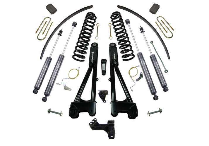 SUPERLIFT 2008-2010 Ford F-250 F-350 Super Duty 4WD Dsl with Replacement Radius Arms  With Bilstein Shocks  Lift Kit 6" K983B