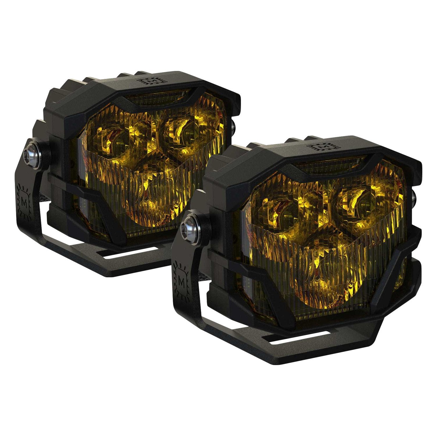 Morimoto 4Banger HXB Combo Beam Yellow LED Lights BAF010.2