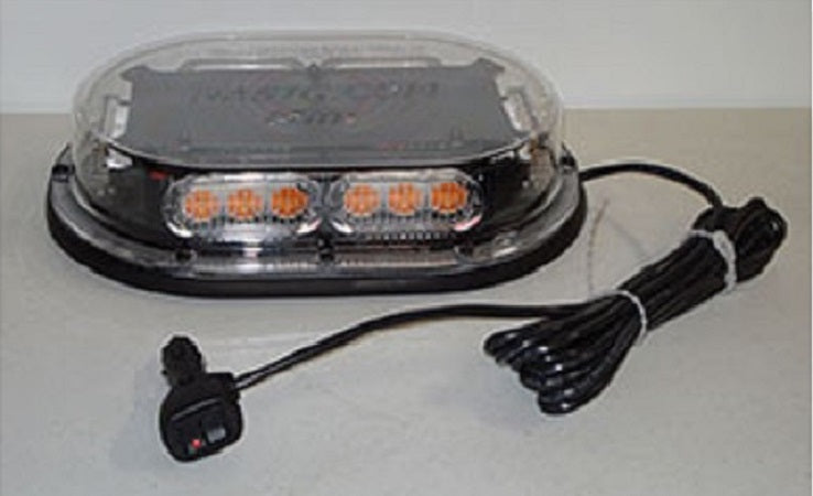 Race Sport Professional Series Mini 6-Cluster Heavy Duty LED Beacon SAE Class-1 RS-CA-MINILPM