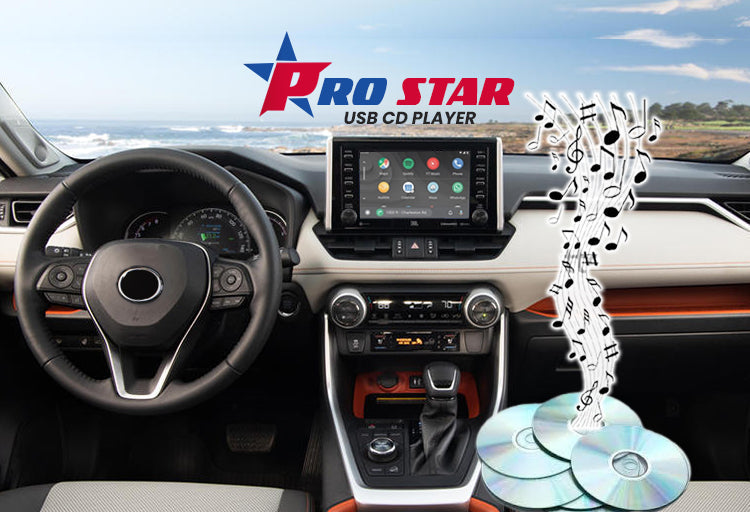 PRO STAR USB CD Player USB Will Fit All Vehicles
