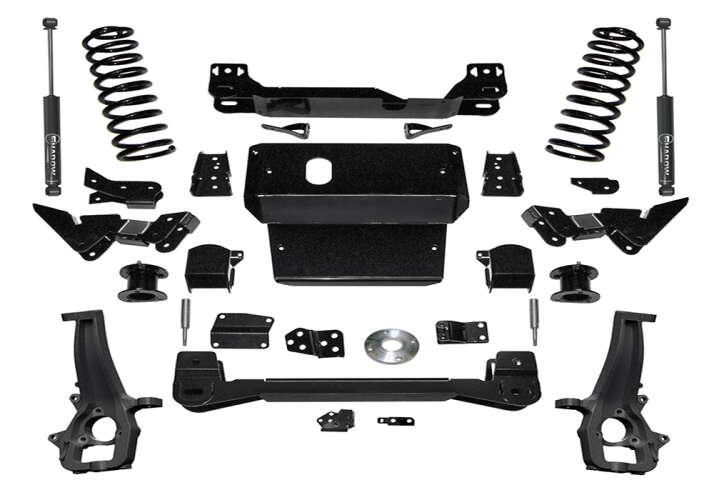 Superlift 2012-2018 Dodge Ram 1500 2019-2021 Ram 1500 Classic 4WD GAS Diesel 4in Suspension Lift Kit With Superlift Shocks K1019/86040X4