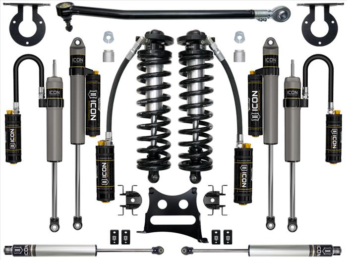 ICON Vehicle Dynamics 2017-2022 Ford F-250 F-350 2.5-3" Stage 5 Coilover Conversion System K63145