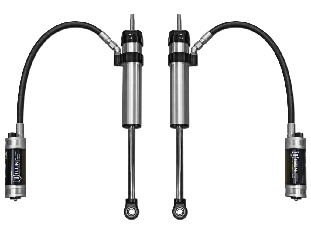 ICON Vehicle Dynamics 2003-2009 Lexus GX470 2010-2020 GX460 2003-2020 Toyota 4Runner 2007-2014 FJ Cruiser 1-3" Lift Rear 2.5 Vs Remote Reservoir Cdcv Shock Pair 57810CP