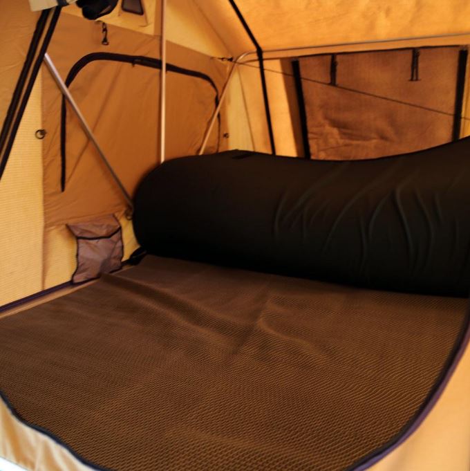 Tuff Stuff 65" Ranger Overland Roof Top Tent Anti Condensation Mat Gray TS-ACM-RAN-65