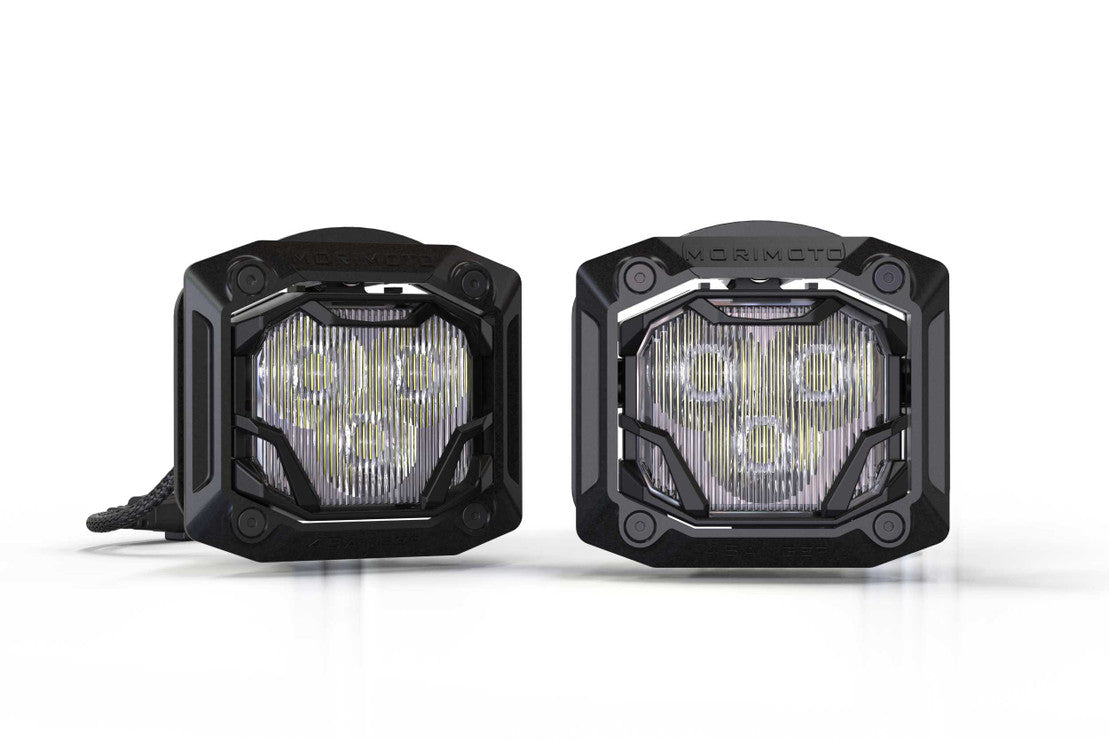 Morimoto 4Banger Flush Mount LED Pods Brackets BAF025