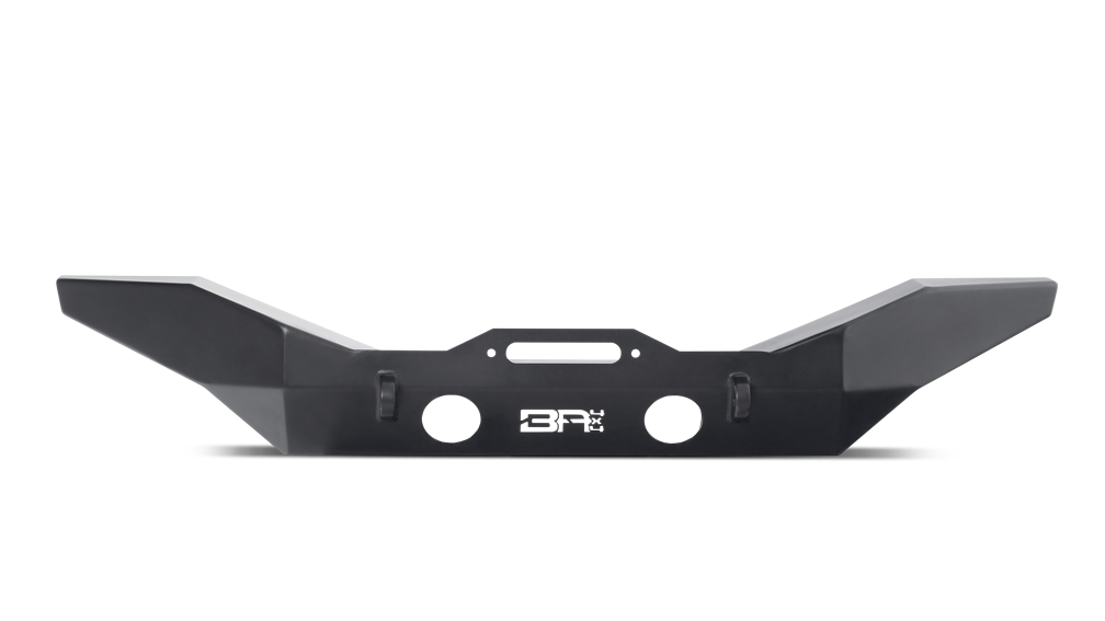 Body Armor 2018-2023 Jeep Wrangler JL Gladiator JT Full Width Front Bumper Rubicon Model Only Light Textured Bumper Black JL-19531