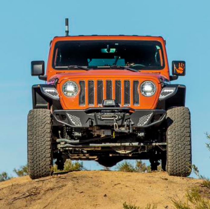 Smittybilt 2018-2022 Jeep Wrangler JL 2 Door 4 Door 2020-2021 Jeep Gladiator Apollo Front Fender Flares 77835