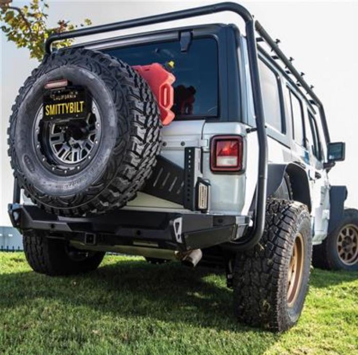 Smittybilt 2018-2023 Jeep Wrangler JL 2 Door 4 Door XRC Gen3 Tire Carrier 77857