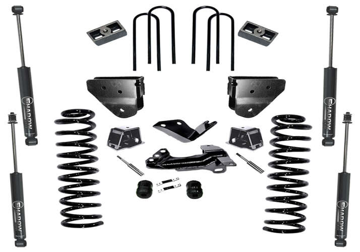 SUPERLIFT 2005-2007 Ford F-250 F-350 Super Duty Lift Kit 4WD Dsl With Sl Shocks 4 Inch K796