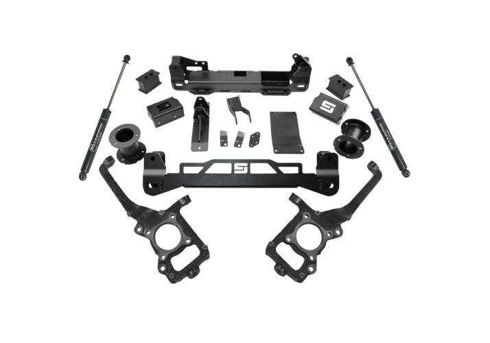 Superlift 2021-2022 Ford F150 4WD 6" Lift Kit with Shadow Shocks K130