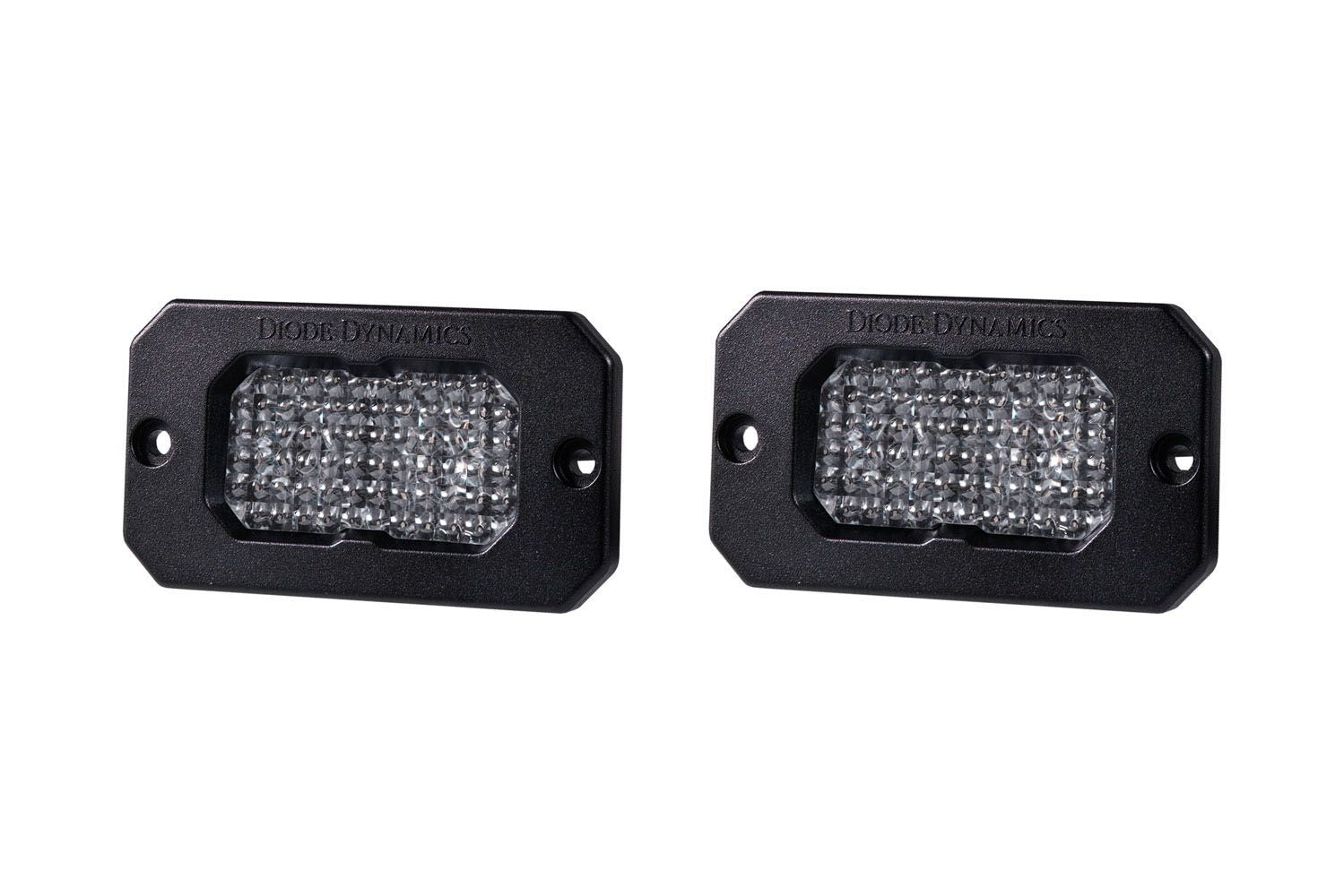 Diode Dynamics Stage Series 2" Sport White Flood Flush BBL pair DD6429P