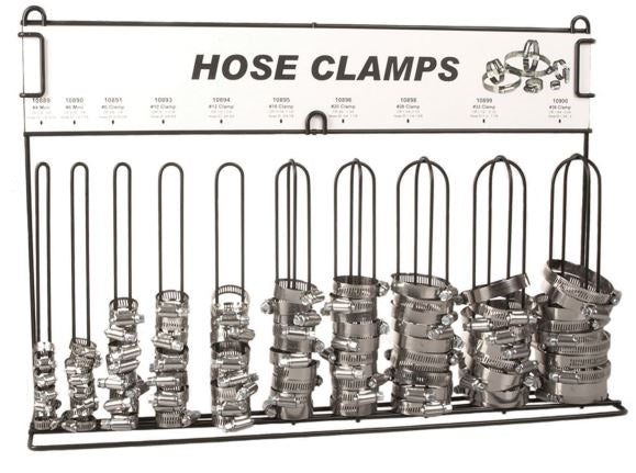 DISCO 4-36 Size of 10 Top Sizes Hose Clamp Assortment 8701