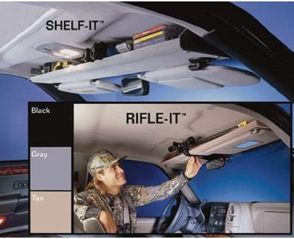 VDP 1982-1992 Ford Ranger Tan Shelf-It Overhead Storage Shelf SH2396