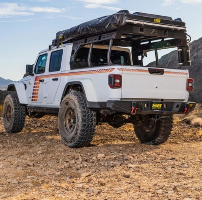 Smittybilt 2020-2023 Jeep Gladiator JT XRC Gen2 Rear Bumper 79858