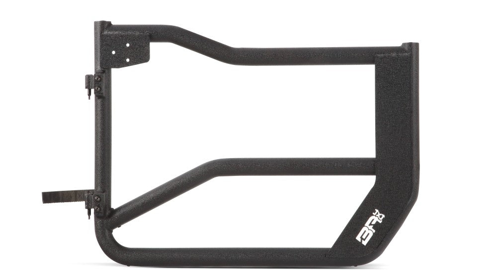 Body Armor 2007-2018 Jeep Wrangler JK Tube Doors Front Pair Black JK-6154
