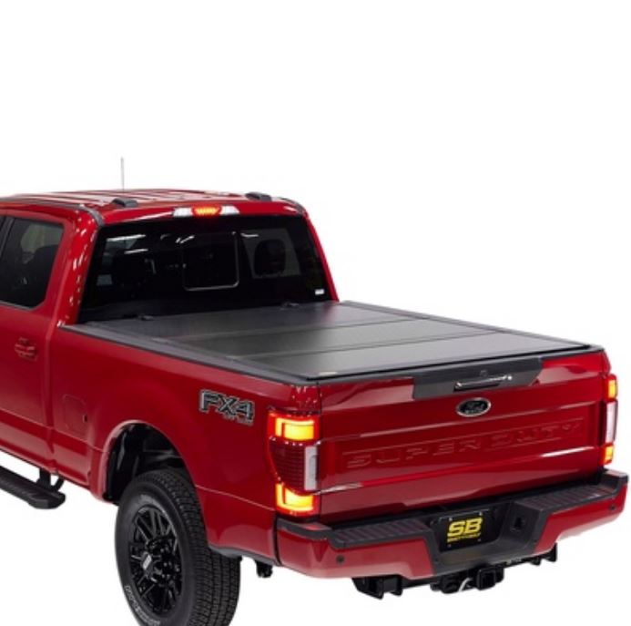 Smittybilt 2017-2023 Ford F-250 F-350 Super Duty Bed Guard Folding Tonneau Cover 2730002